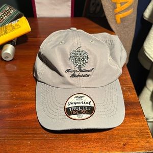 Trump National Bedminster grey baseball cal hat golf